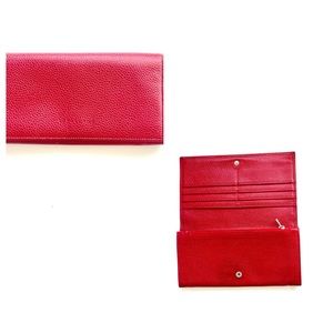 LONGCHAMP  wallet red